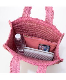 UNBILLION カカトゥ kakatoo / ラフィアスクエアトートバッグ