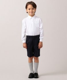 J.PRESS KIDS 【100-130㎝】ギャバタッサー ハーフパンツ