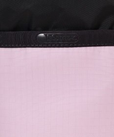 LeSportsac SM DRAWSTRING BUCKET/ライラックグレー/サンドバーコード