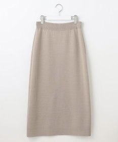 自由区 【洗える】リバーシブルニット セットアップ(カーディガン×タイトスカート)