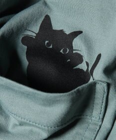 Paul Smith キャット プリント 長袖Tシャツ