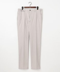 JOSEPH ABBOUD 【キングサイズ・ウエストも伸びる！オーガニックコットン使用・25AW】トリコチンストレッチ パンツ ライトグレー系
