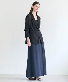 BEIGE， LIATRIS / シアー テーラードジャケット