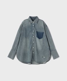 GRACE CONTINENTAL デニム2WAYシャツ