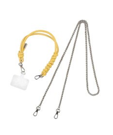 UNBILLION ペルケ perche / ドット刺繍ジャバラチャームウォレットショルダー