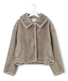 23区 L 【GOLD LABEL】ECOPEL フォギーカラー ファーブルゾン