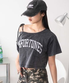 WEGO 2WAYオフショルショートT