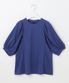 自由区 【洗える・XSサイズあり】ハイツイストポンチボリューム袖 カットソー