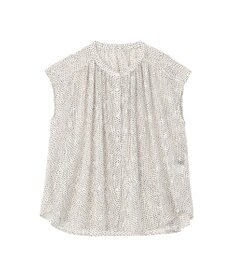 YECCA VECCA シアードット柄ブラウス
