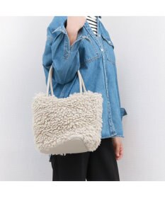 UNBILLION カシュカシュ cachecache / フェイクムートンハトメトートバッグ