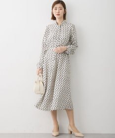 23区 モダンアートプリント ワンピース