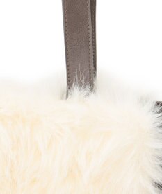 23区 ファーコンビ トートバッグ