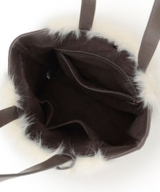 23区 ファーコンビ トートバッグ