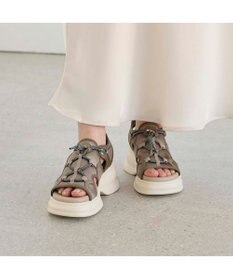 MODE ET JACOMO <MODE ET JACOMO>ボリュームソールスポーツサンダル