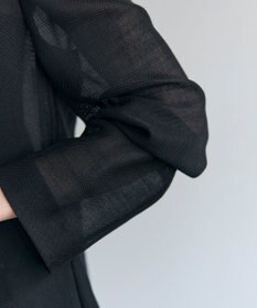 BEIGE， LIATRIS / シアー テーラードジャケット