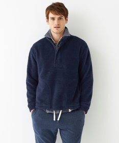 JOSEPH ABBOUD MOUNTAIN 【SPACE／UNISEX】ボアソリッド プルオーバー