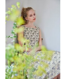 TOCCA 【洗える・消臭】CHAMBRAY GARDEN ドレス