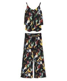 San-ai Resort（三愛水着楽園） ロングパンツセット　9M・11L　【Coral veil（コーラルヴェール）】