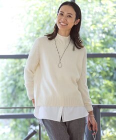 J.PRESS LADIES 【洗える】CASHBIT NEO ハイネック ニット