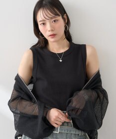 earth music&ecology リブタンクトップ