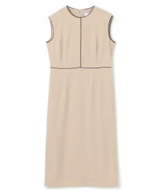 BEIGE， 【洗える・L-size】CINDY / クルーネックドレス