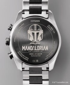 CITIZEN ATTESA アテッサ STAR WARS The Mandalorian Beskar Model 光発電エコ・ドライブ電波時計 AT8385-55E