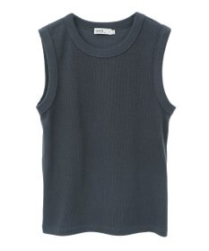 earth music&ecology リブタンクトップ