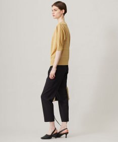 ICB 【洗える】ウール2WAYストレッチ ドロストパンツ