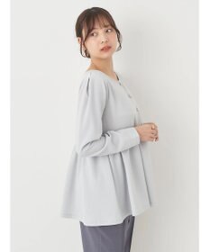 earth music&ecology ペプラムカットプルオーバー