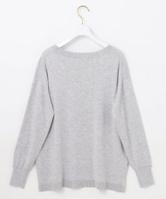 ANY SIS L 【洗える】カシミヤブレンド ニット