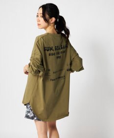 OP／FILA 【RUSTY】らくティブ｜プリント長袖Tシャツ