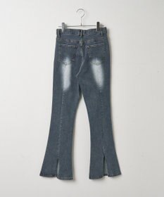 WEGO ストレッチフレアデニムパンツ