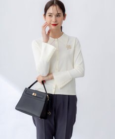 組曲 ベルトデザインスクエアショルダーバッグ