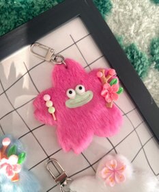 WEGO チェリブロモンスターぬいぐるみキーホルダー