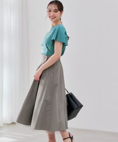 ANY SIS 【接触冷感】美人 フリルスリーブ カットソー