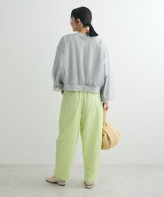 Green Parks 箔プリントチュール重ねプルオーバー