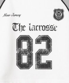 WEGO ナイロンスリーブナンバリングスウェット