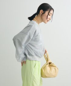 Green Parks 箔プリントチュール重ねプルオーバー