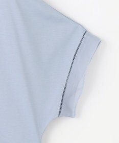 J.PRESS LADIES 【洗える・接触冷感】プレーティングジャージー フレア カットソー