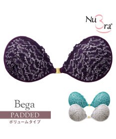 BRADELIS New York 【NuBra / ボリュームアップ】パテッドヌーブラ ベガ ストラップレスで肩こり軽減