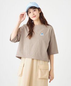 SHARE PARK LADIES 【UVカット・吸水速乾・ストレッチ・軽量 】エンブレムショートTシャツ（S・Mサイズ）