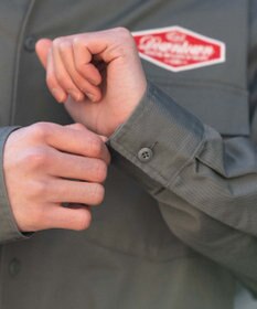 WEGO 【ユニセックス着用ITEM】ワッペンワークシャツ（LS）