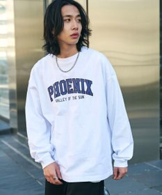 WEGO 【２点SET】アクセ付きグラフィックプリントT（LS）