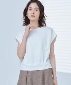 組曲 L 【WEB限定】コンシャスジャージーフレンチスリーブカットソー