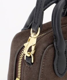 自由区 【SHIHOさん着用】スエードライクボストン バッグ