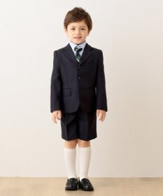 J.PRESS KIDS 【100-130㎝】ギャバタッサー ハーフパンツ