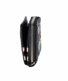 tsumori chisato CARRY tcパッチワーク ラウンドファスナー2つ折り財布