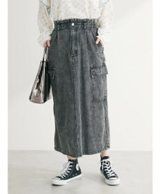 Green Parks ・ＥＬＥＮＣＡＲＥ　ＤＵＥ　カーゴデニムスカート