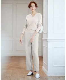 ICB 【WEB限定カラーあり】 シンセティックハイゲージ Vネックプルオーバー