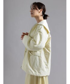Te chichi 【Atelier Bonheur】リブカラードロストパデッドコート《2025winter catalog item》
